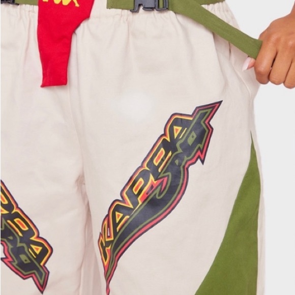 PLT | NWT Kappa X PLT Cargo Baggy Pants - Picture 3 of 12